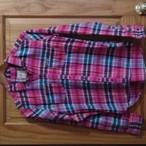 Hollister Plaid  Shirt.      Small